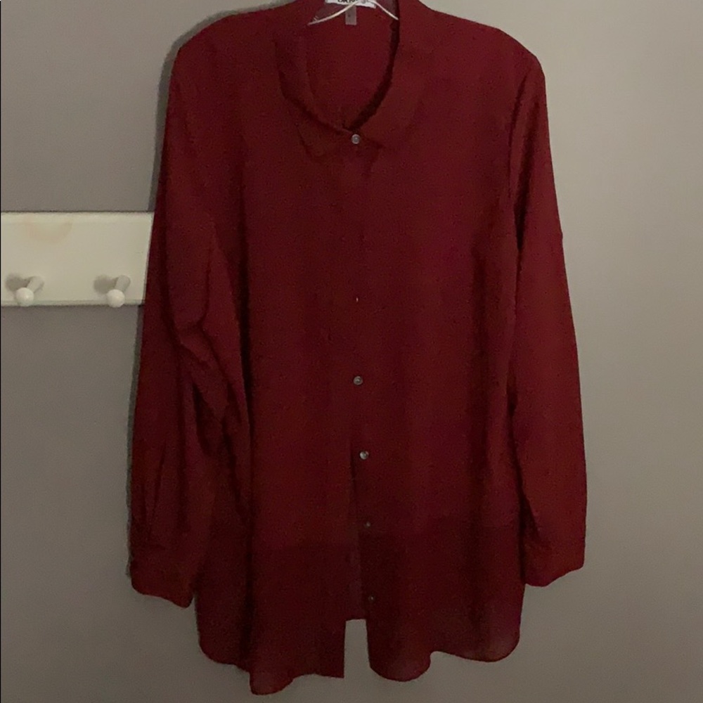Woman’s DKNYC Size 1X Blouse